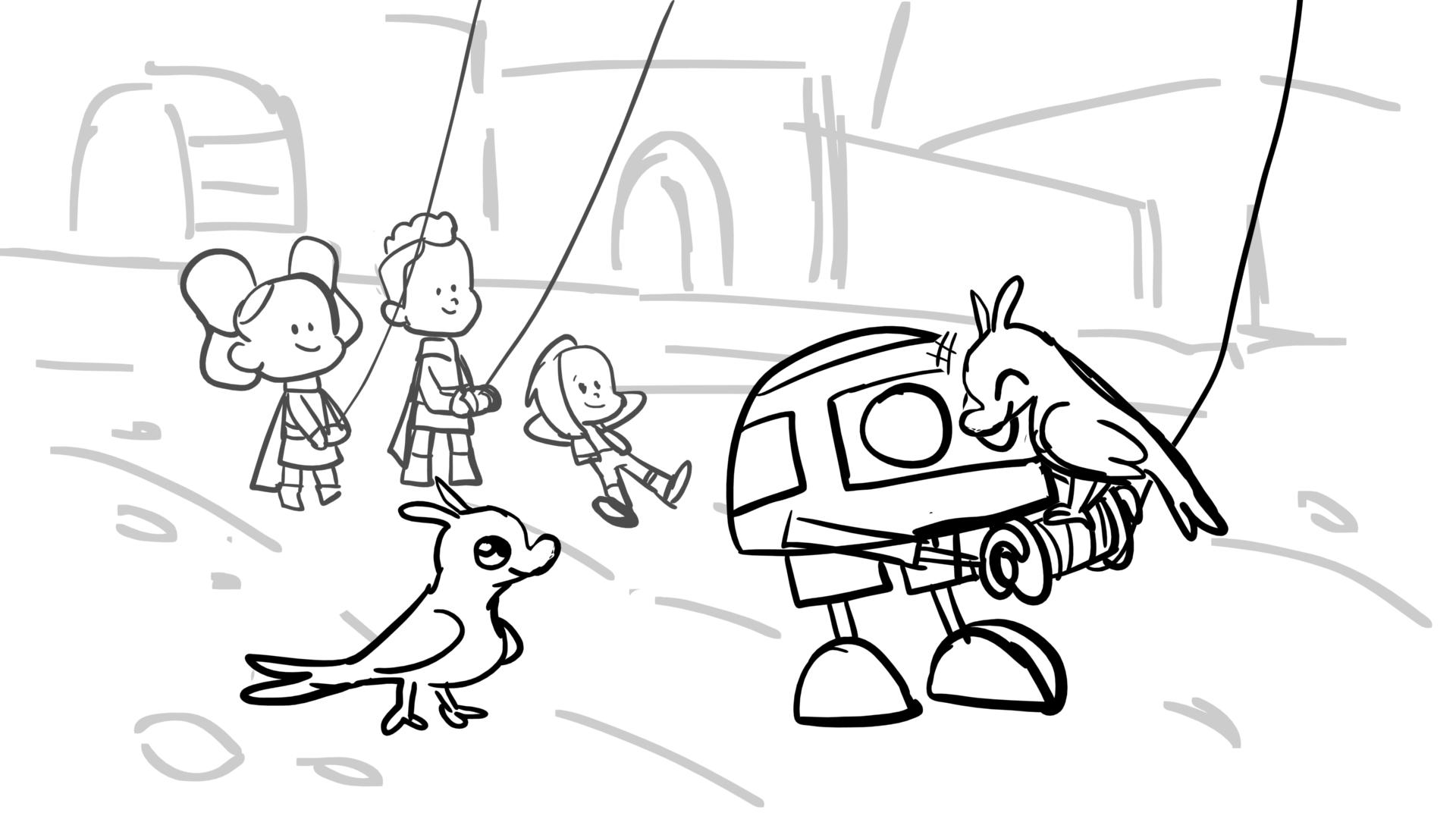 Fun with Nubs — Ep. 119, lámina 013, storyboard by Melissa Ballesteros